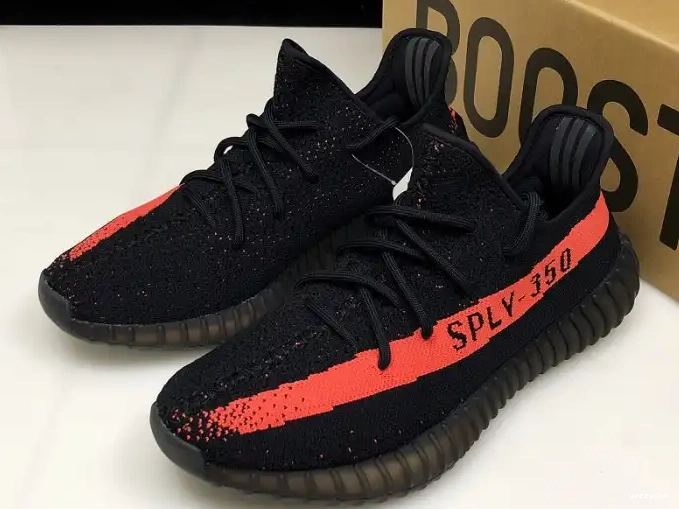Black Red Boost Core BY9612 Yeezy 350 Adidas V2 0524
